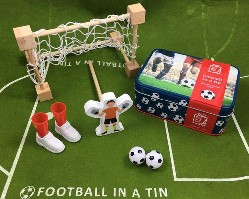 Football in a Tin - Gift in a Tin